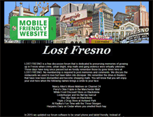 Tablet Screenshot of lostfresno.com